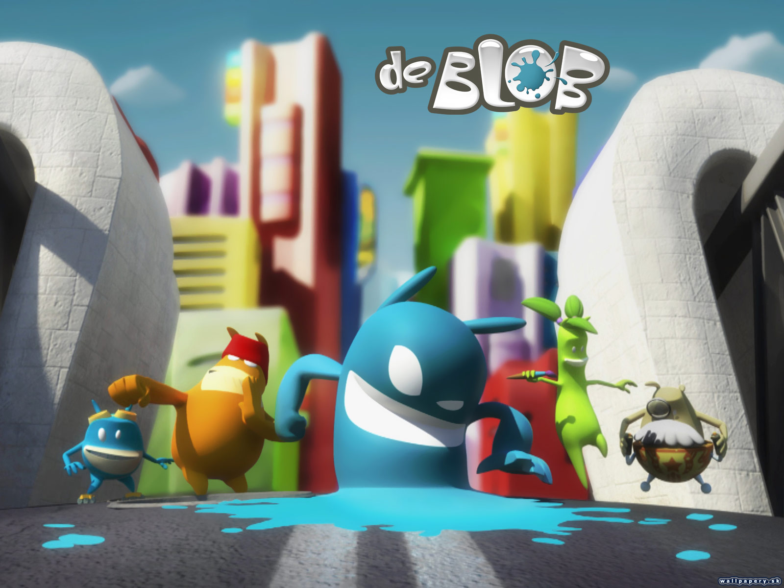 de Blob - wallpaper 1