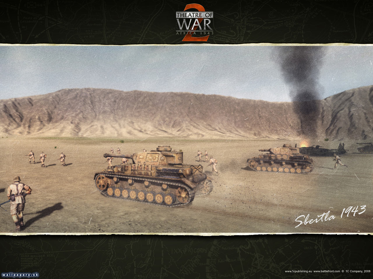 Theatre of War 2: Africa 1943 - wallpaper 19