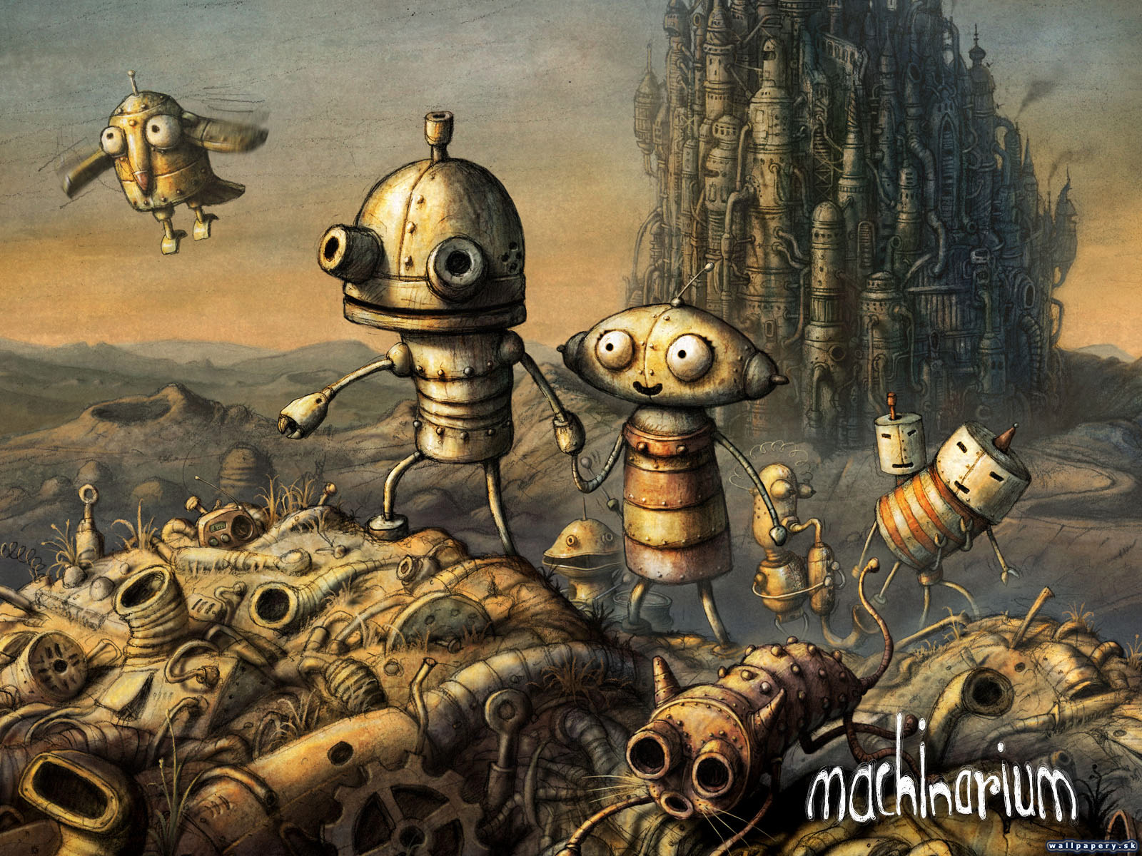 Machinarium - wallpaper 1