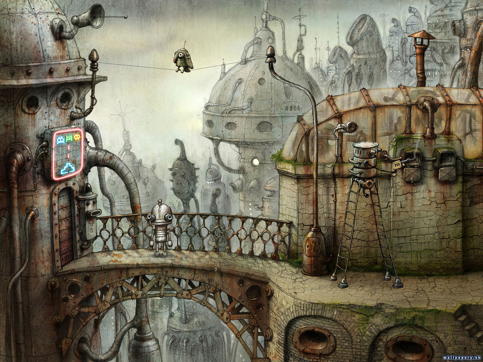 Machinarium - wallpaper 2