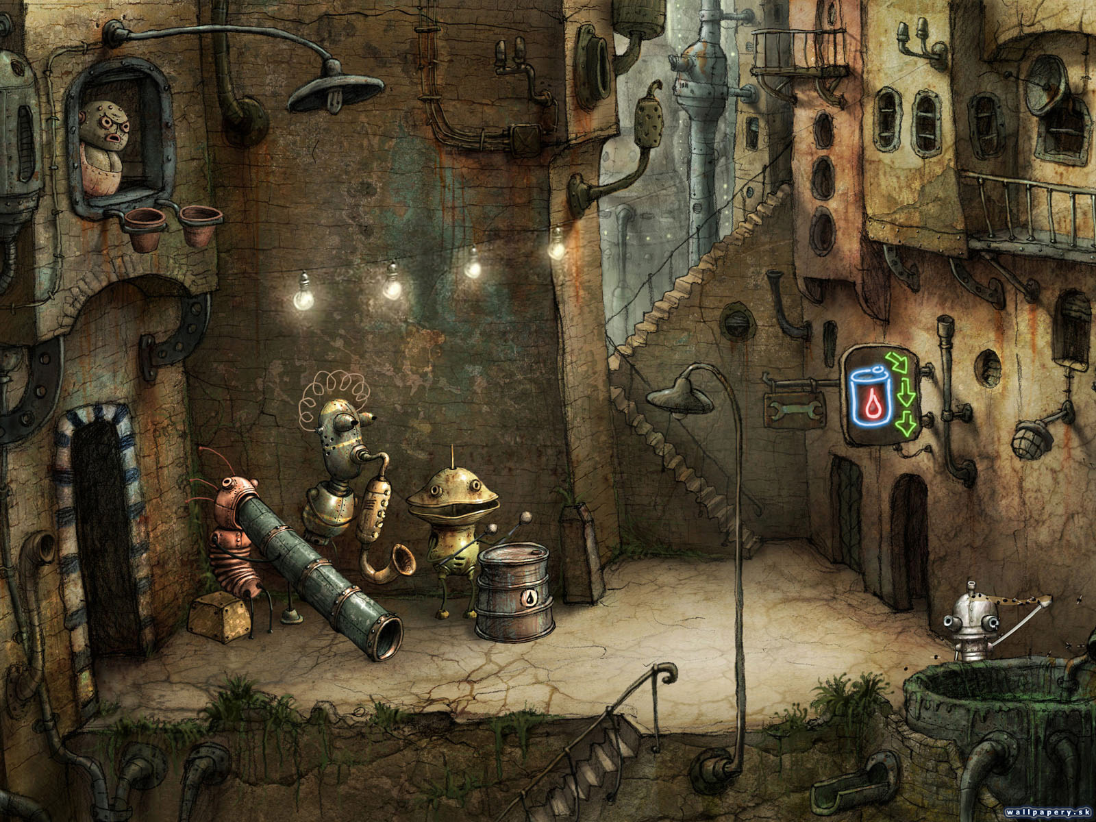 Machinarium - wallpaper 4