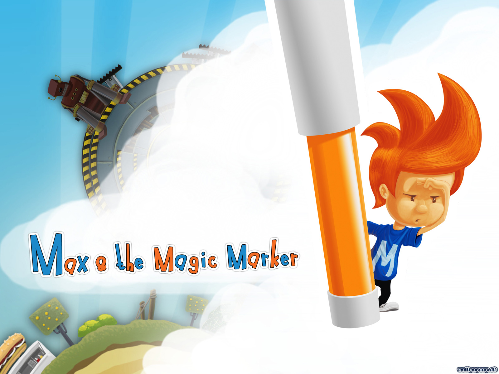 Max & the Magic Marker - wallpaper 10