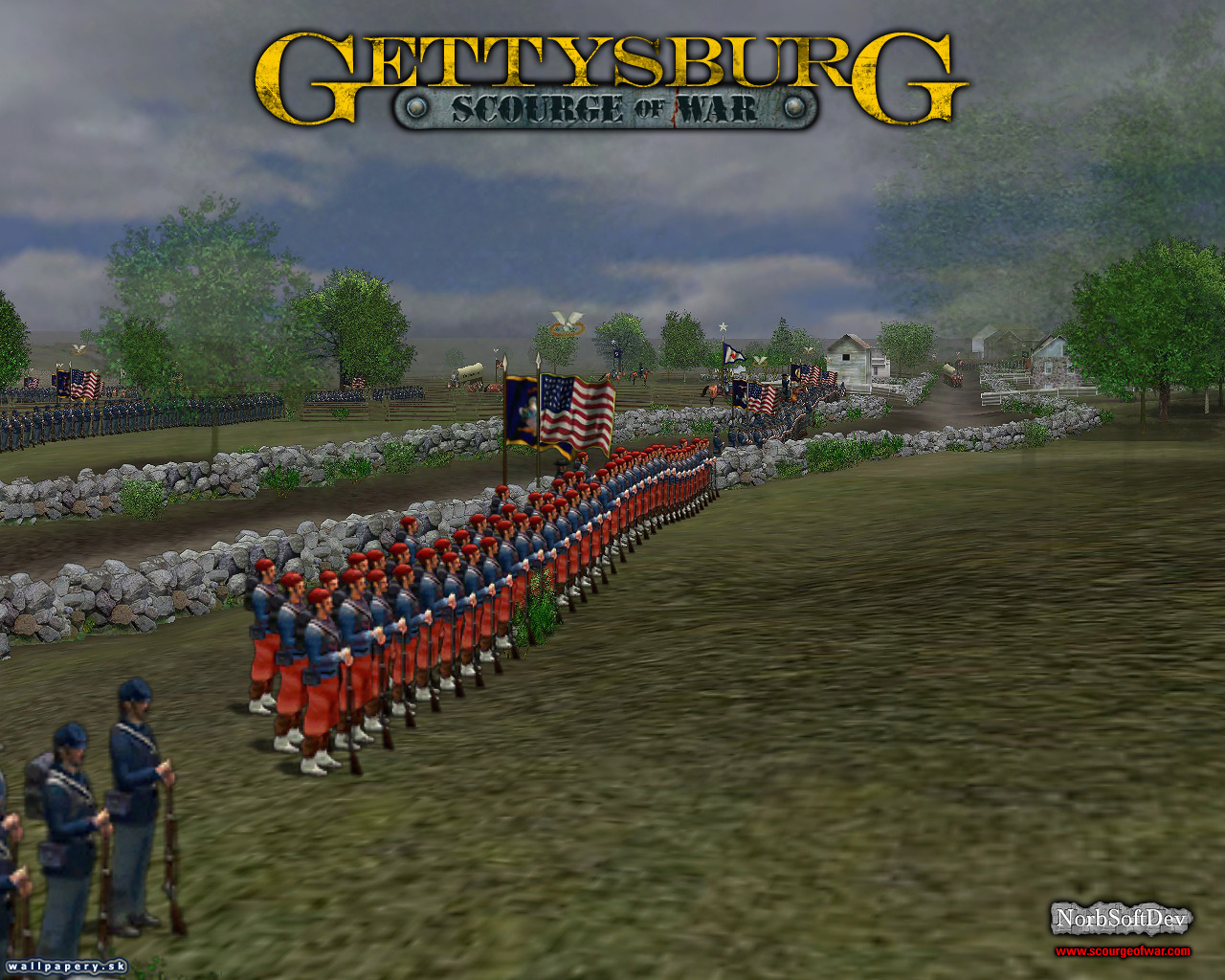 Scourge of War: Gettysburg - wallpaper 16