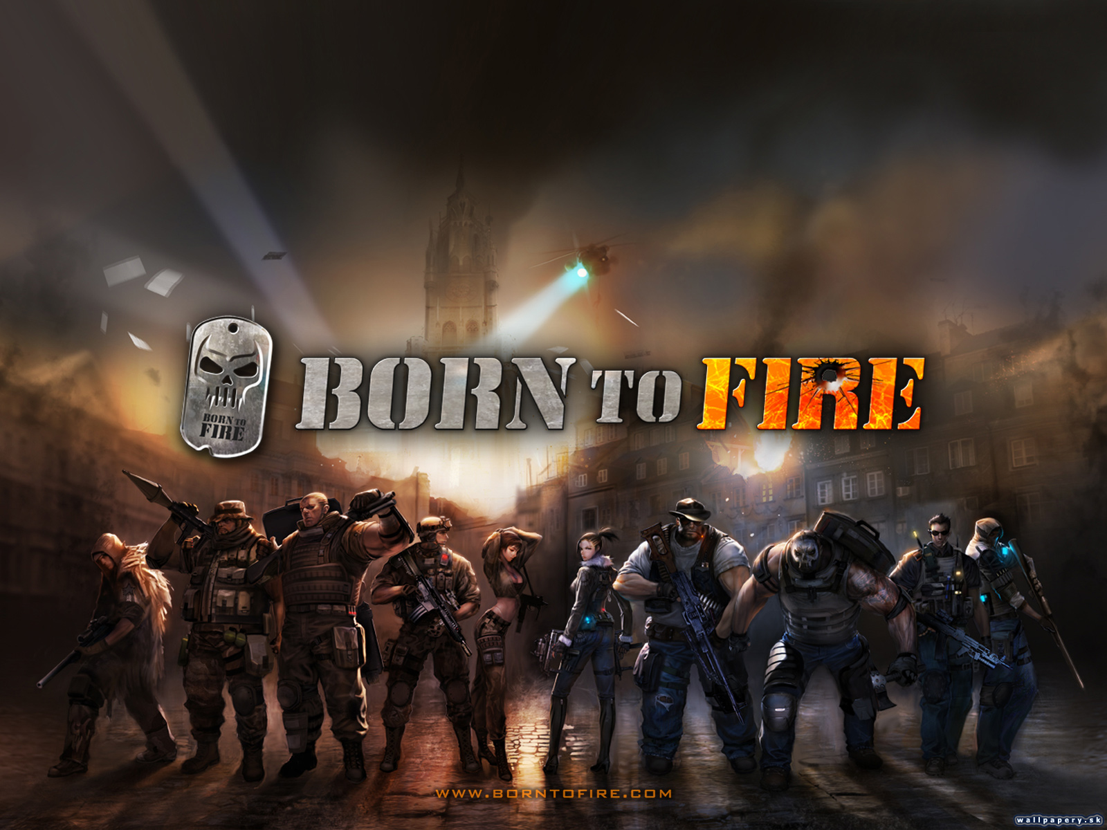 Born to Fire - wallpaper 4