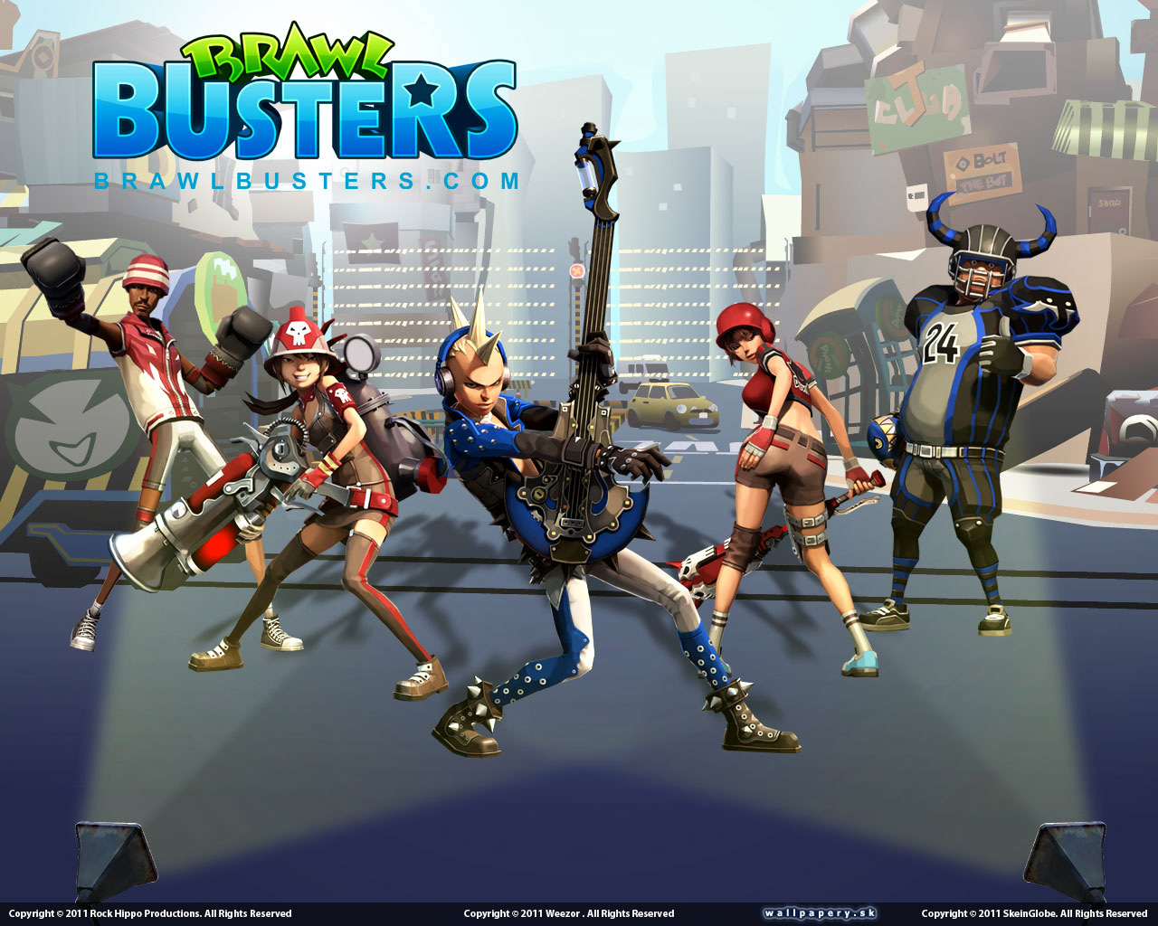 Brawl Busters - wallpaper 1