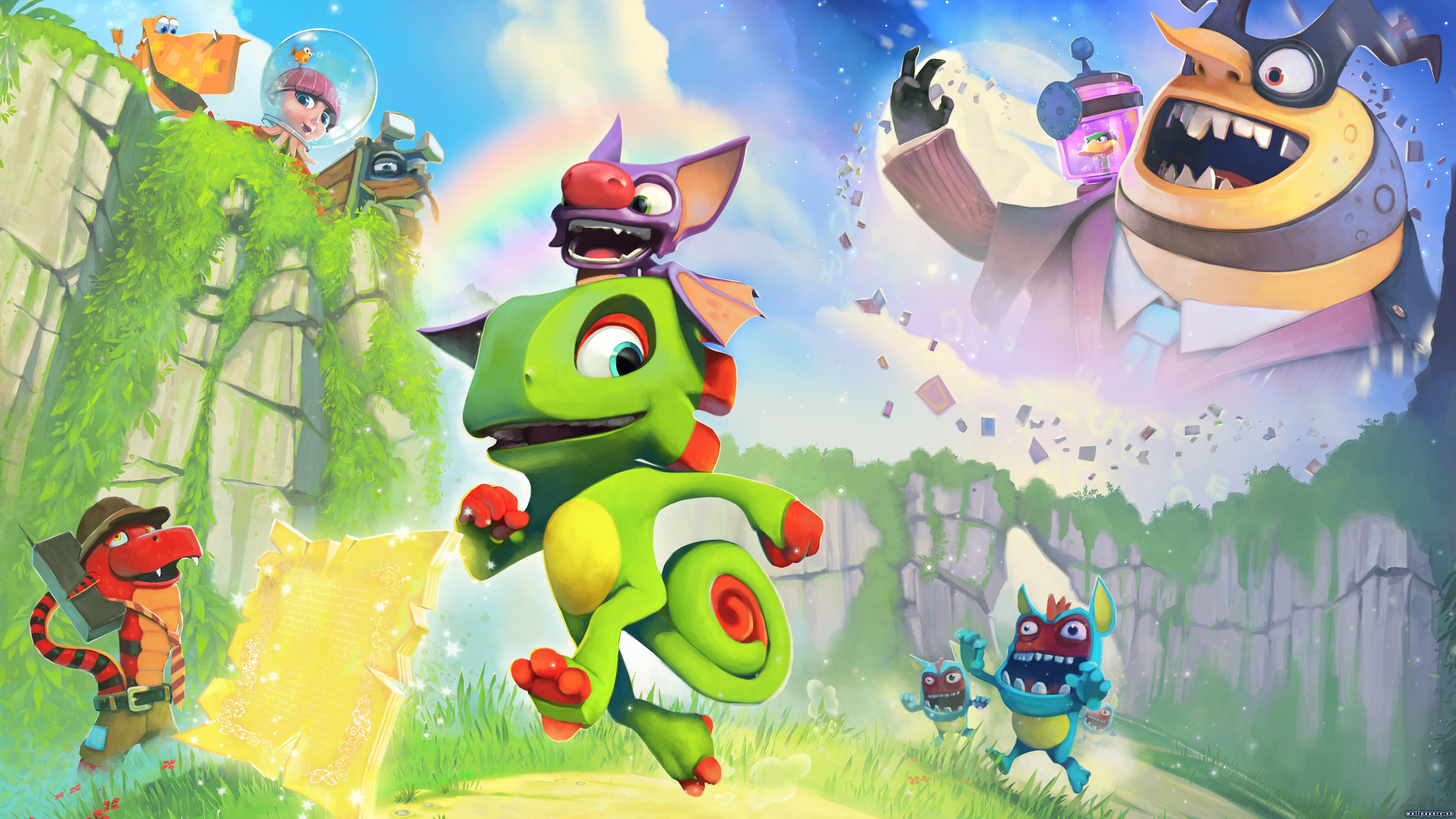 Yooka-Laylee - wallpaper 1