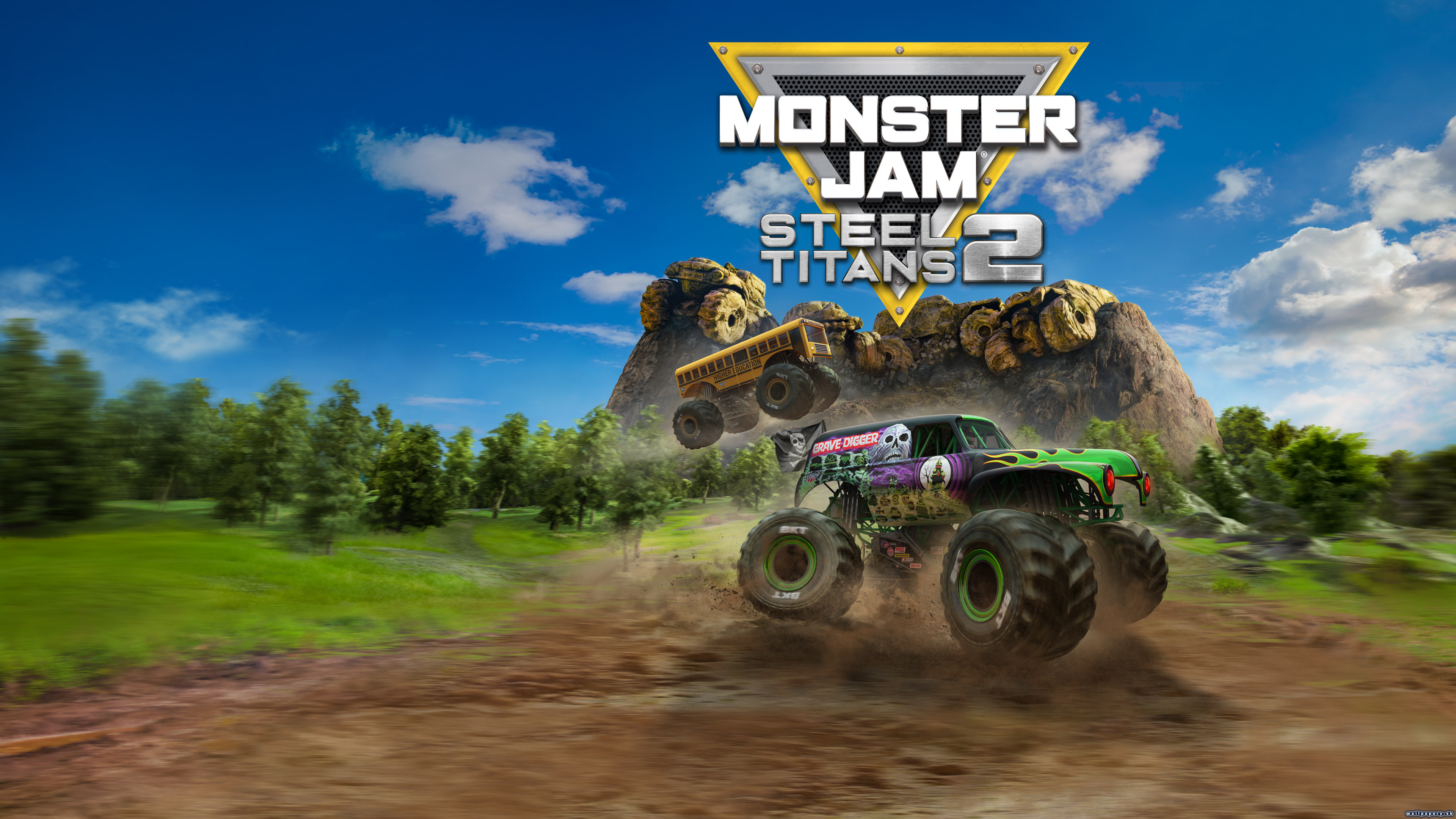 Monster Jam Steel Titans 2 - wallpaper 1