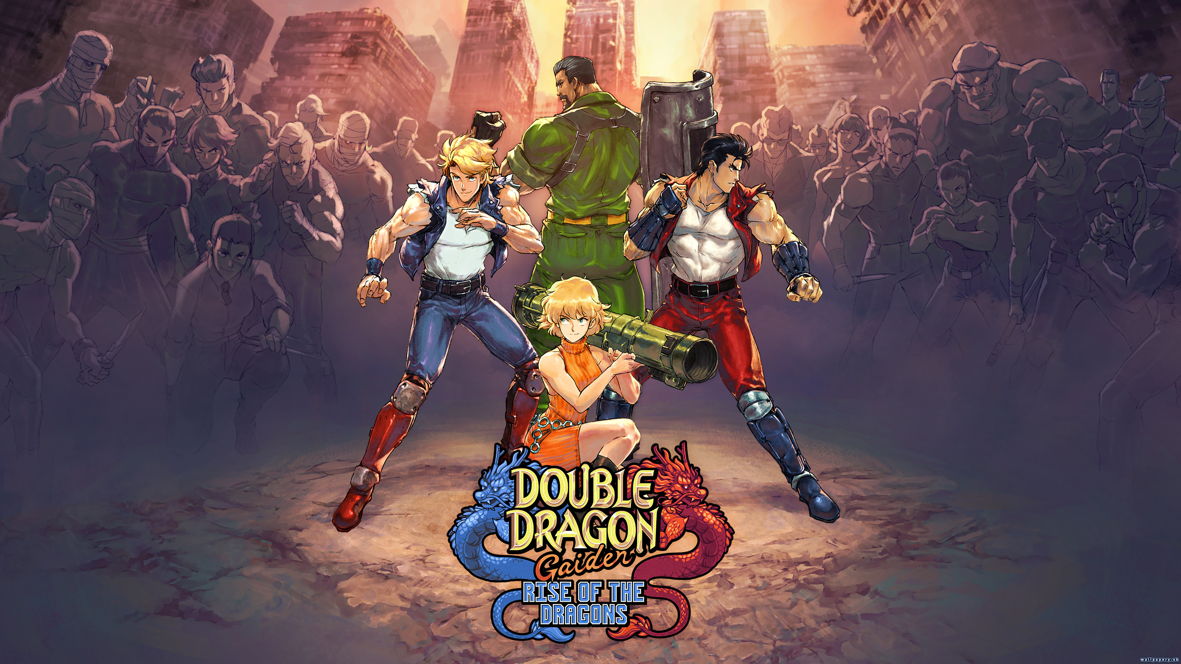 Double Dragon Gaiden: Rise Of The Dragons - wallpaper 1