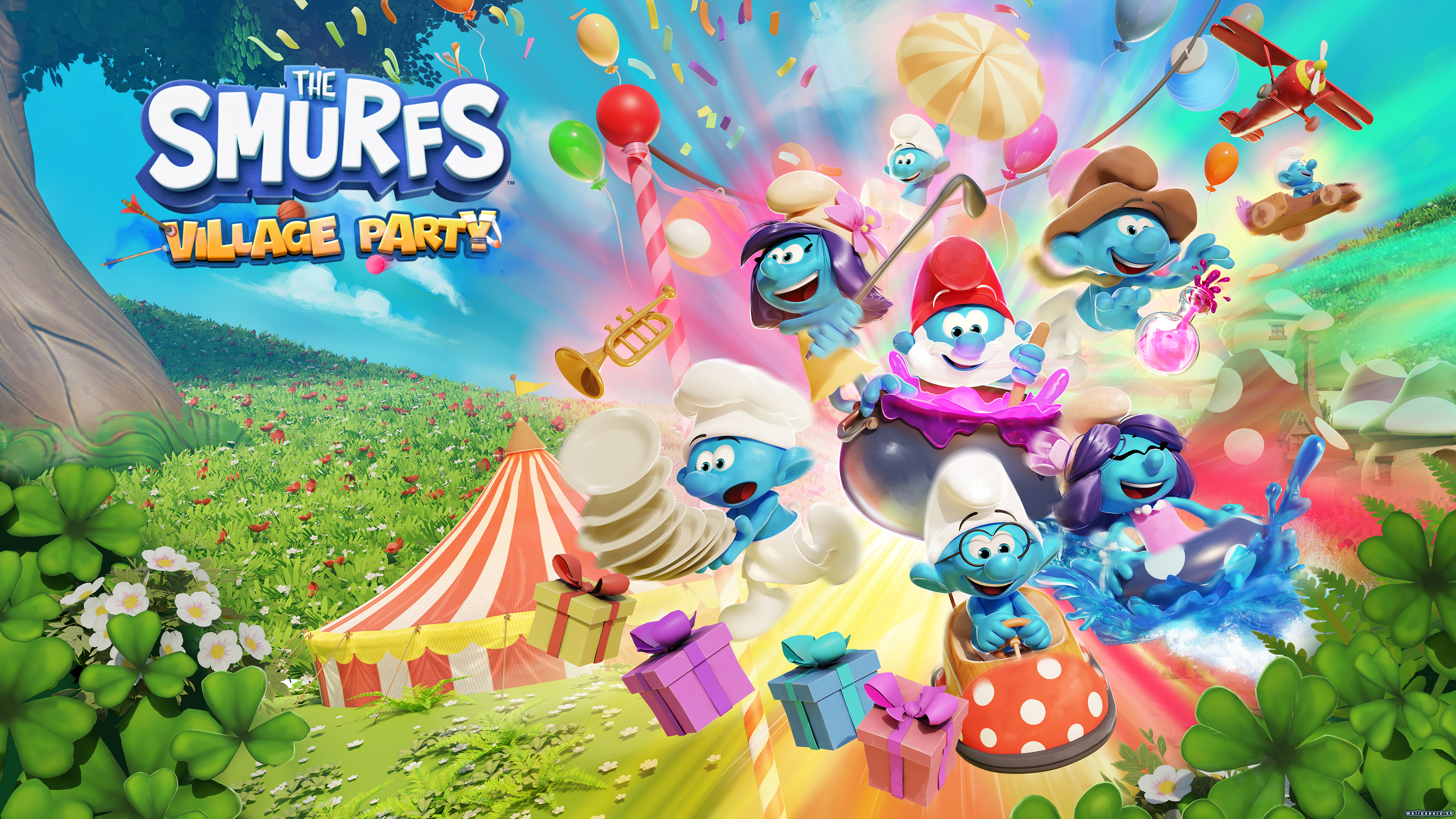 The Smurfs: Village Party - wallpaper 1