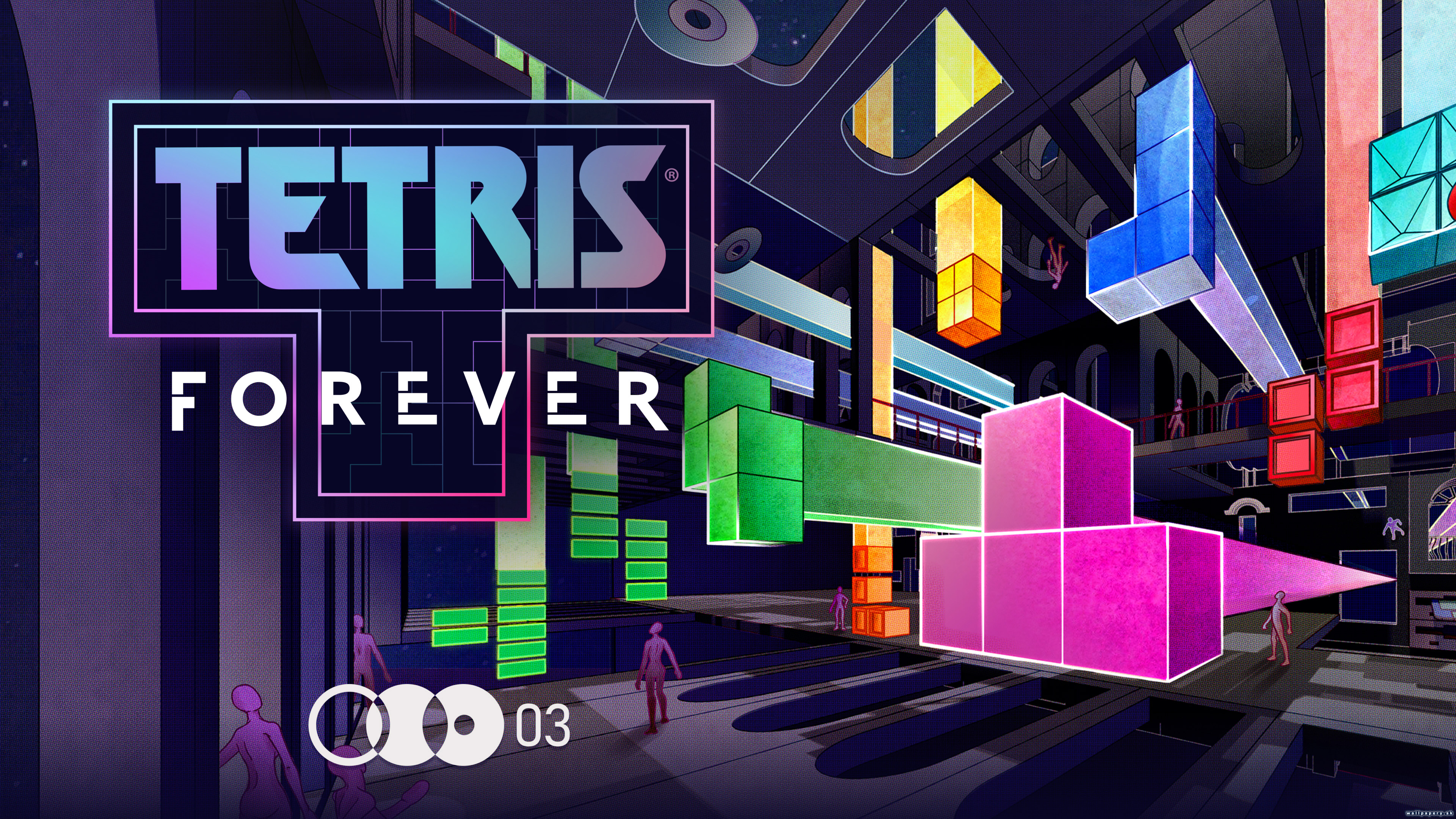 Tetris Forever - wallpaper 1