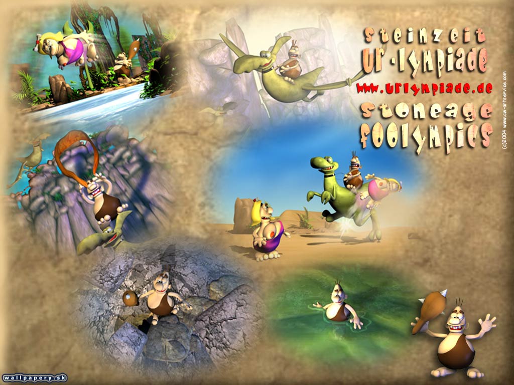 Stoneage Foolympics - wallpaper 6