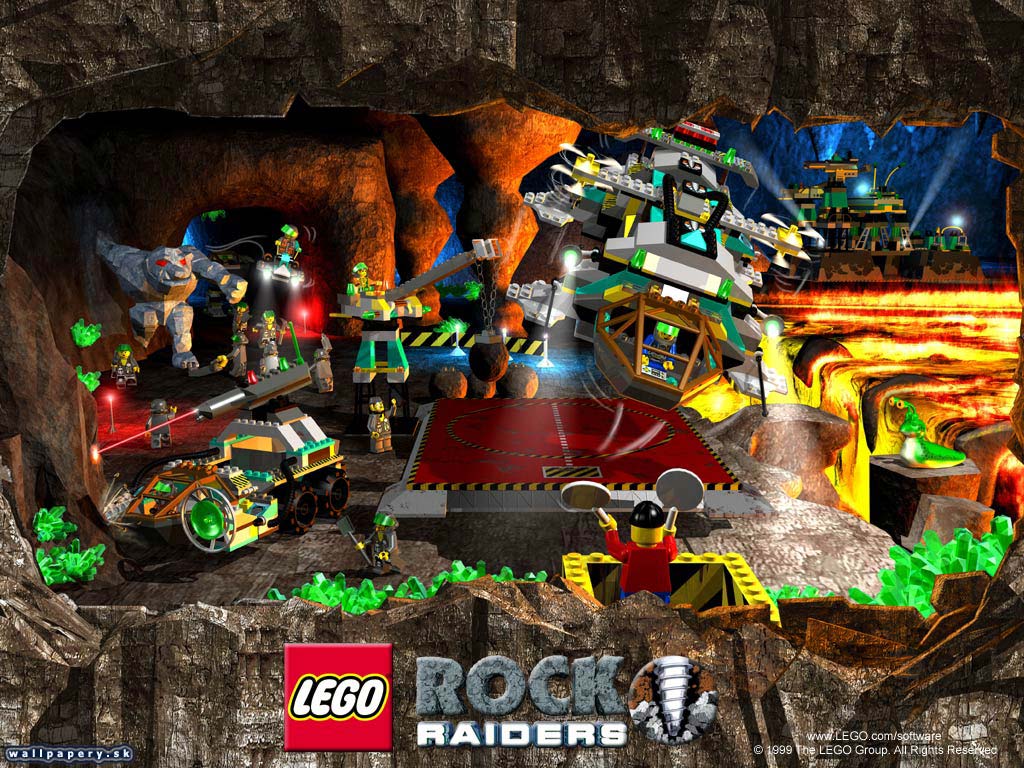 Lego Rock Raiders - wallpaper 2